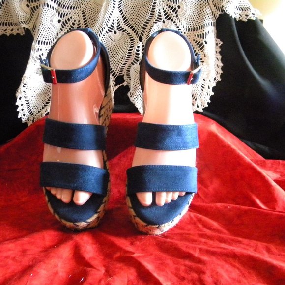 Nalho suede platform espadrilles 7 - Picture 4 of 8